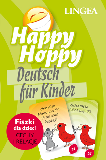 Happy Hoppy. Fiszki dla dzieci. Cechy i relacje